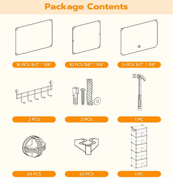 Shoe rack with cover